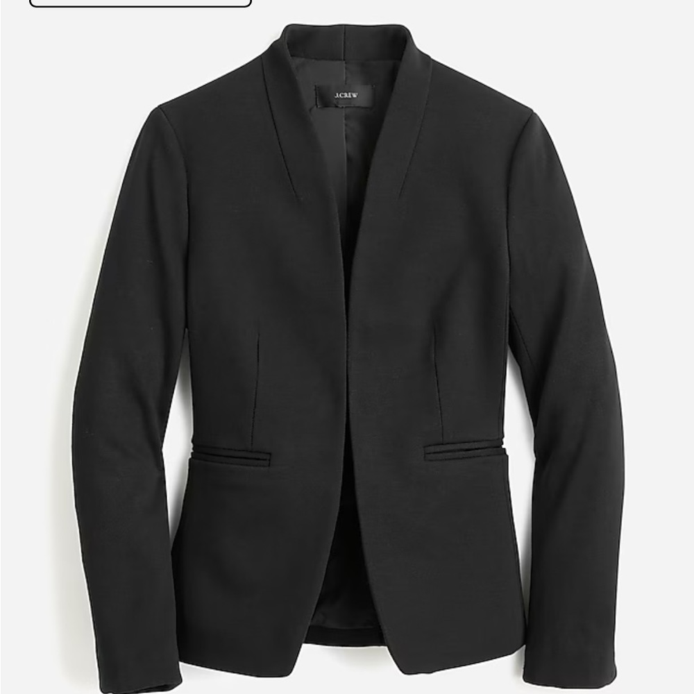 JCrew going out blazer black 2P